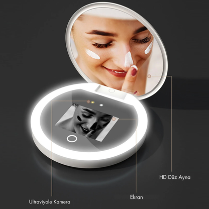 UV Kameralı Güneş Kremi Test Aynası
