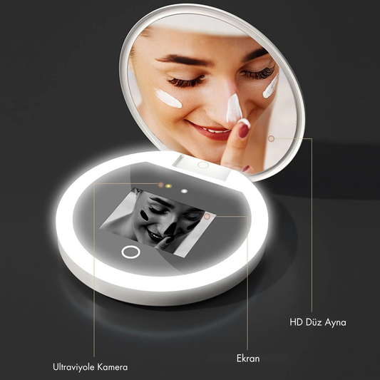 UV Kameralı Güneş Kremi Test Aynası